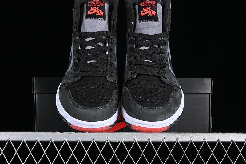 Nike Air Jordan 1 High Gore Tex Cement Grey Dark Charcoal Black Sneakers