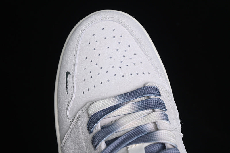 Nike Air Jordan 1 Low Grey Sole Grey White Sneakers