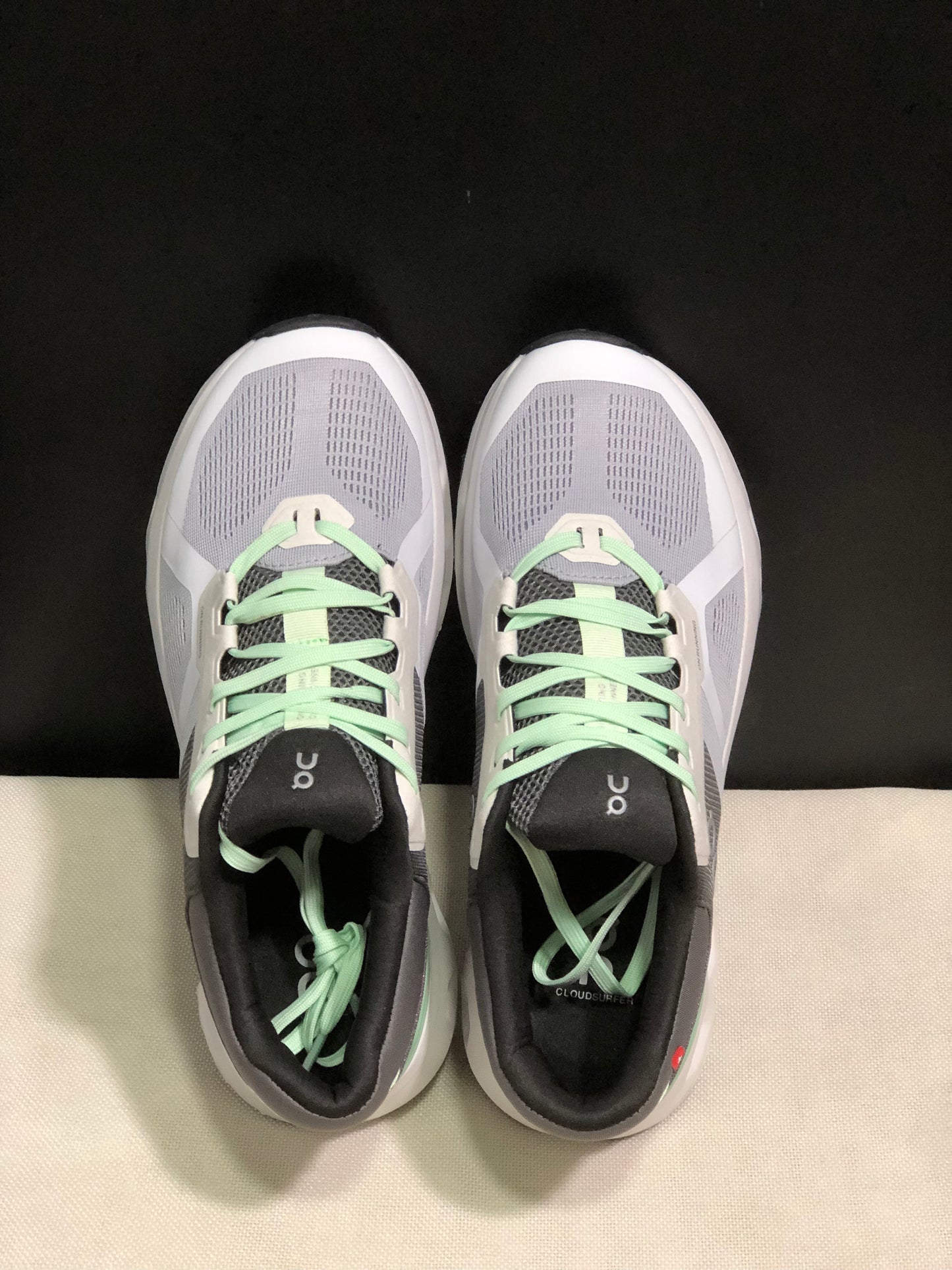 On Running Cloudrunner 2 Mesh Breathable Running Shoes Light Grey/Green