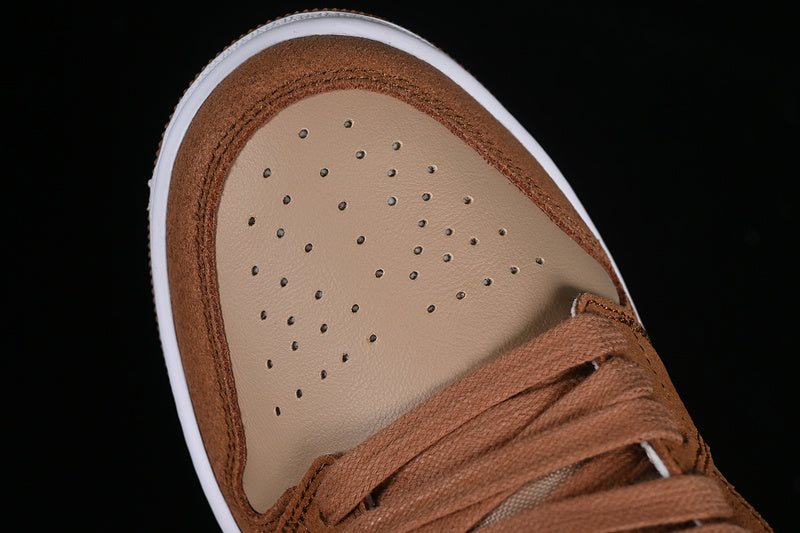 Nike Air Jordan 1 Low SE Legend Medium Brown Coffee Sneakers