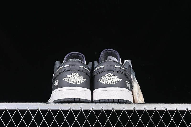 Nike Air Jordan 1 Low White Wolf Grey Sneakers