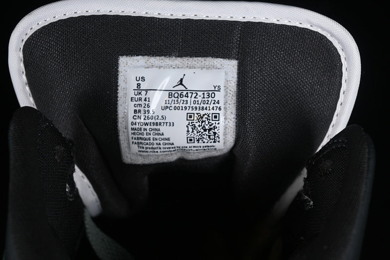 Nike Air Jordan 1 Mid Anthracite Jade Smoke Sail Legend Sneakers