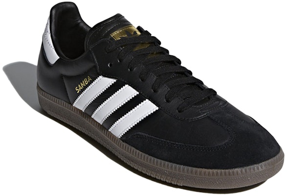 Adidas Originals Samba FB Shoes Black White Gum CQ2094 Shoes
