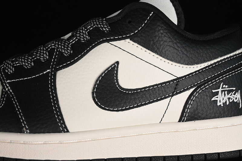 Nike Air Jordan 1 Low Black White Casual Sneakers