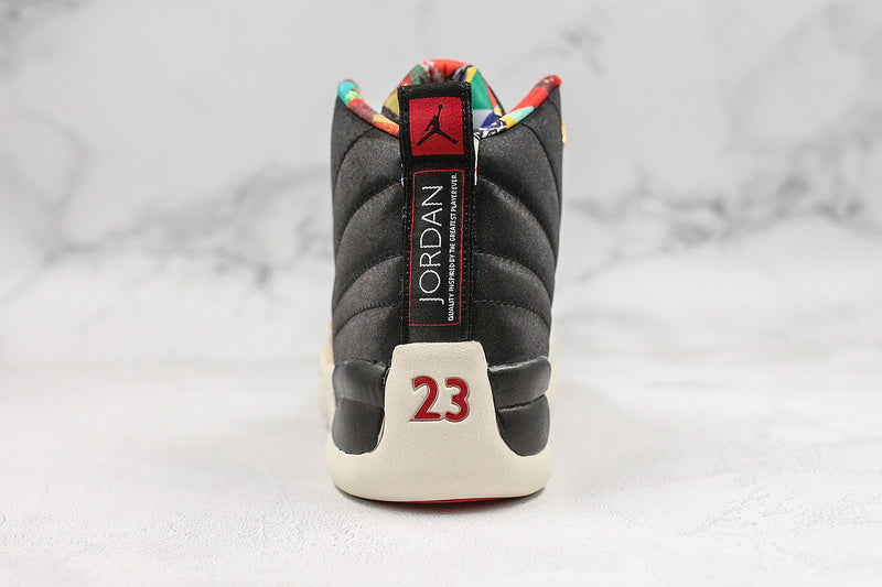 Nike Air Jordan 12 Retro Chinese New Year 2019 White Black Sneakers