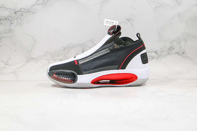 Nike Air Jordan 34 SE PF All-Star Game Black White Red Orbit Sneakers