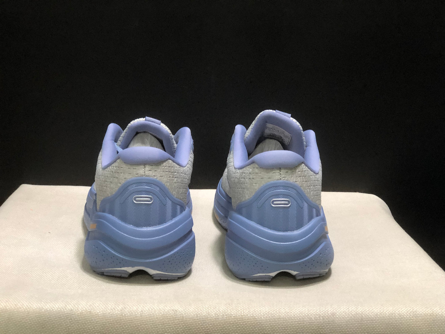 Brooks Ghost Max 2 Breathable Low-top Running Shoes Blue/Orange