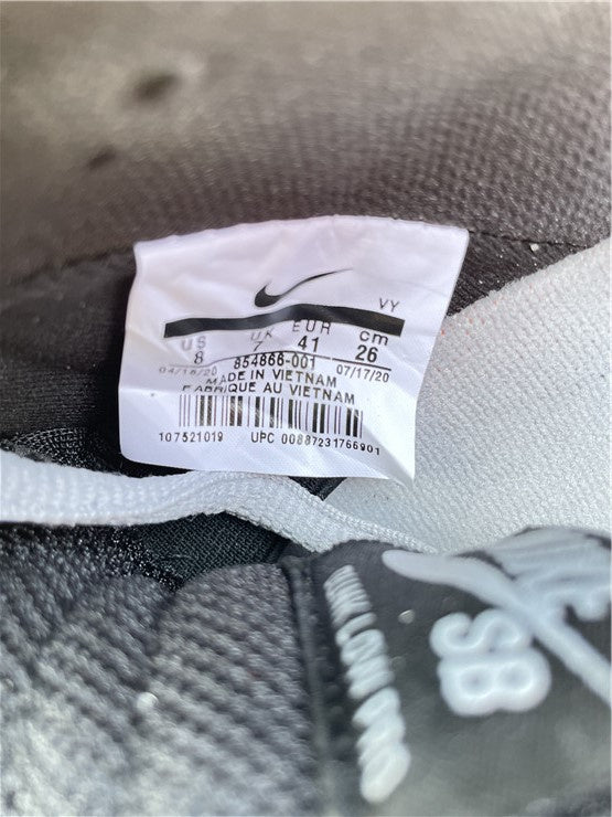 Nike SB Dunk Low Black Wolf Grey White Sneakers