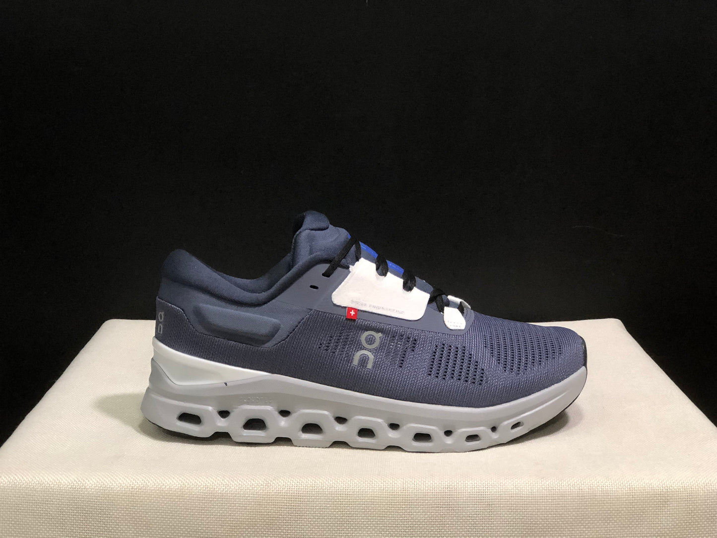 On Running Cloudstratus 3 Anti-Slip Running Shoes Dark Blue