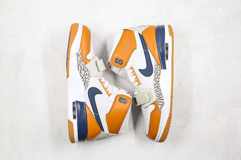 Nike Air Jordan Legacy 312 Just Don Medicine Ball NRG White/Navy/Ginger Sneakers