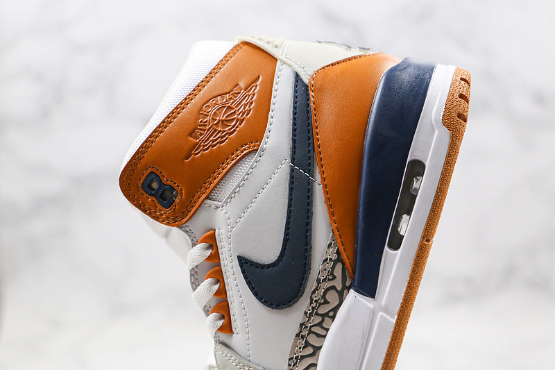 Nike Air Jordan Legacy 312 Just Don Medicine Ball NRG White/Navy/Ginger Sneakers