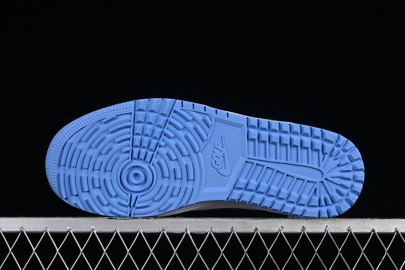 Nike Air Jordan 1 Mule Golf Black White University Blue Sneakers