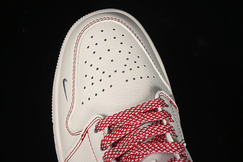 Nike Air Jordan 1 Low Red White Casual Sports Shoes