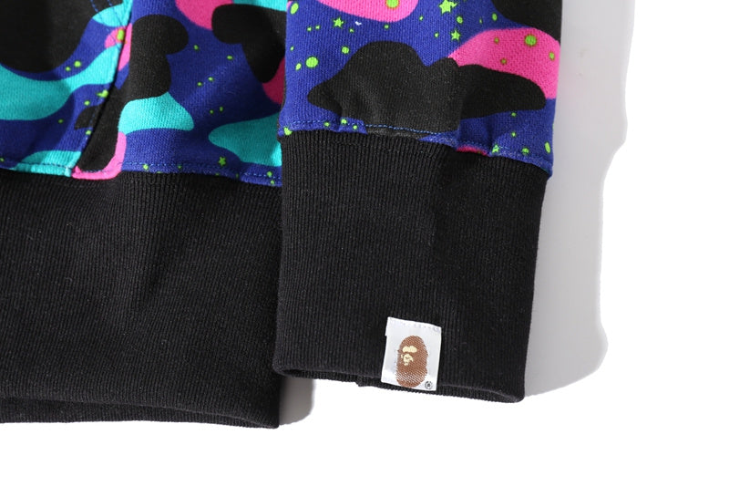 A Bathing Ape BAPE x KID CUDI The Milky Way Wanderlust Camouflage Hoodie