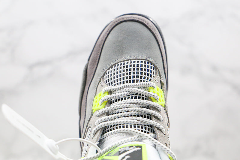 Nike Air Jordan 4 Retro SE Mid Neon Green Black Shoes