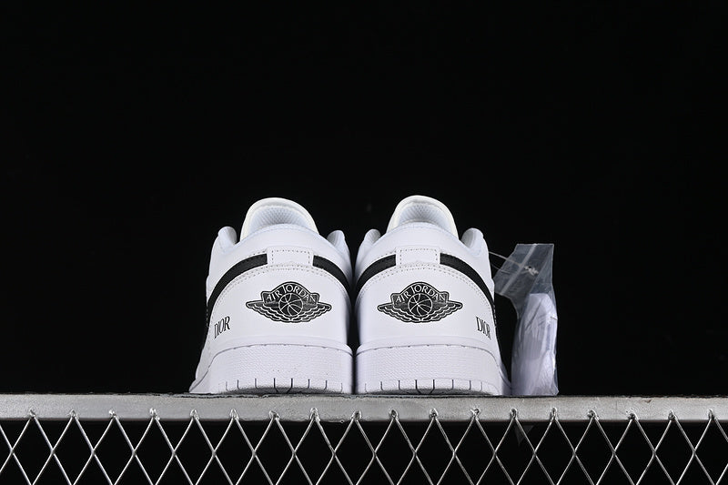 Nike Air Jordan 1 Retro Low DIOR White Black Sneakers