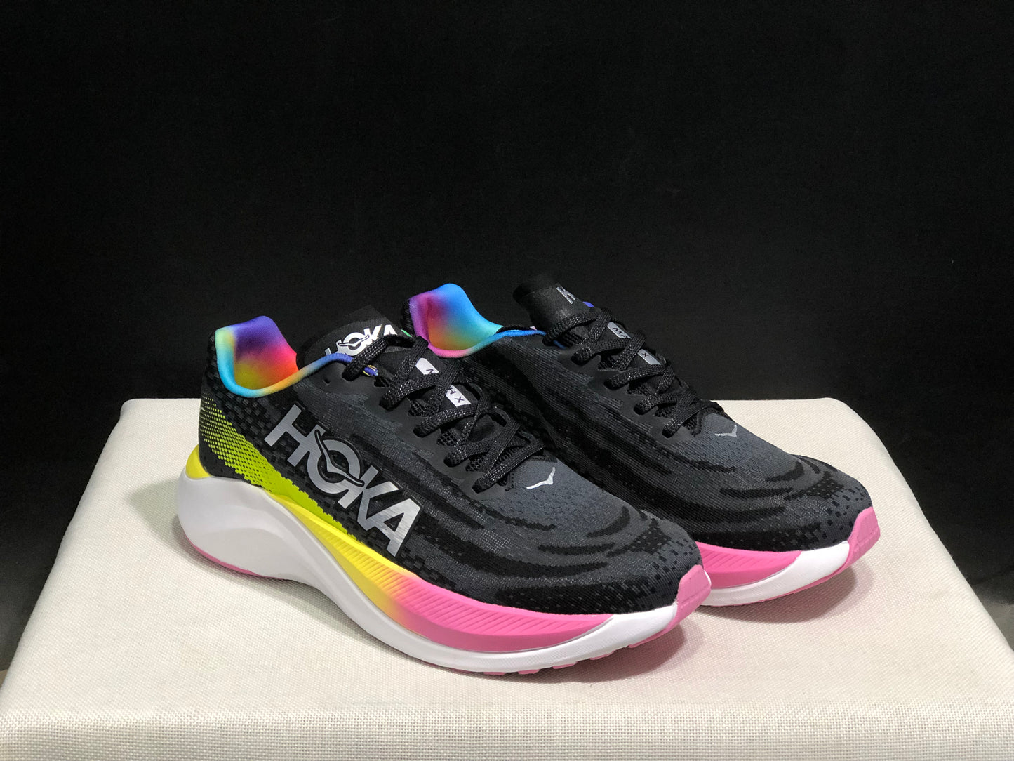 Hoka One One Mach X Low-top Running Shoes Sneakers Black