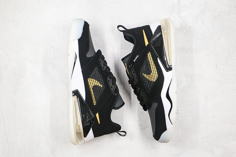 Nike Air Jordan Mars 270 Black Gold White Sneakers