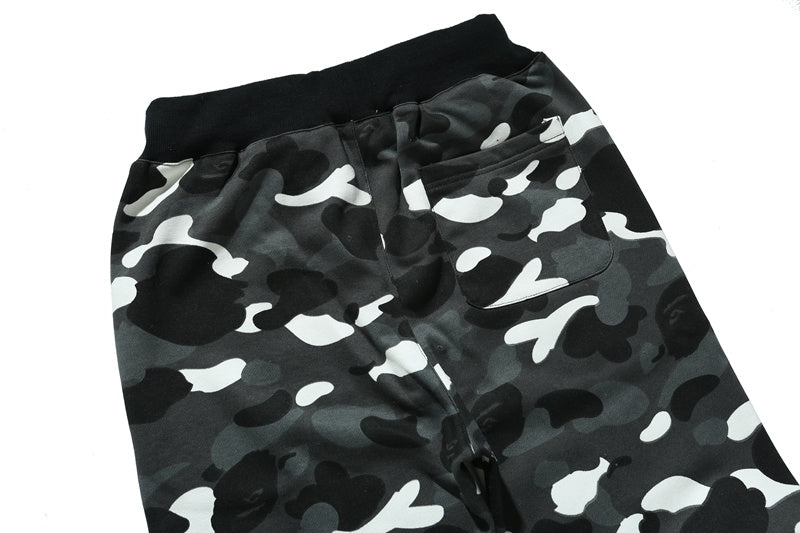 A Bathing Ape Shark Head Luminous Series Pants Spots