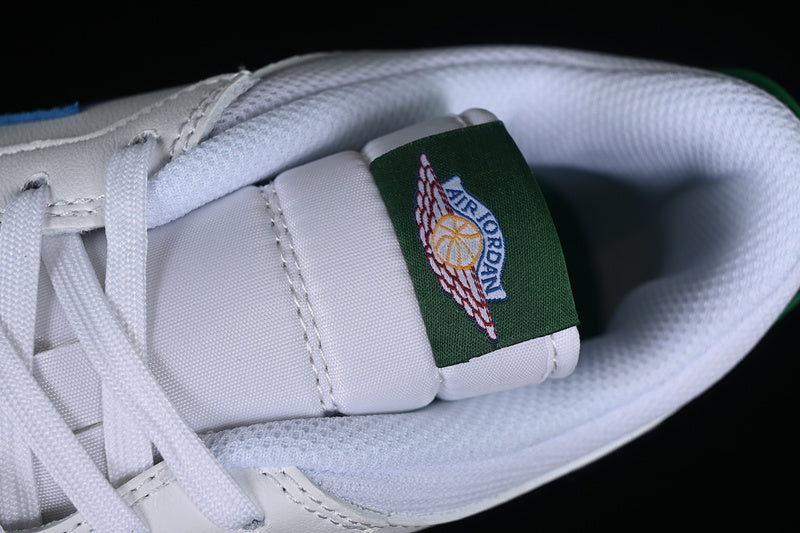 Nike Air Jordan Legacy 312 Low White Wolf Grey Pine Green Sneakers