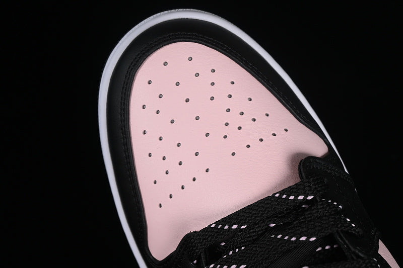 Nike Air Jordan 1 Low Pink Black Sneakers
