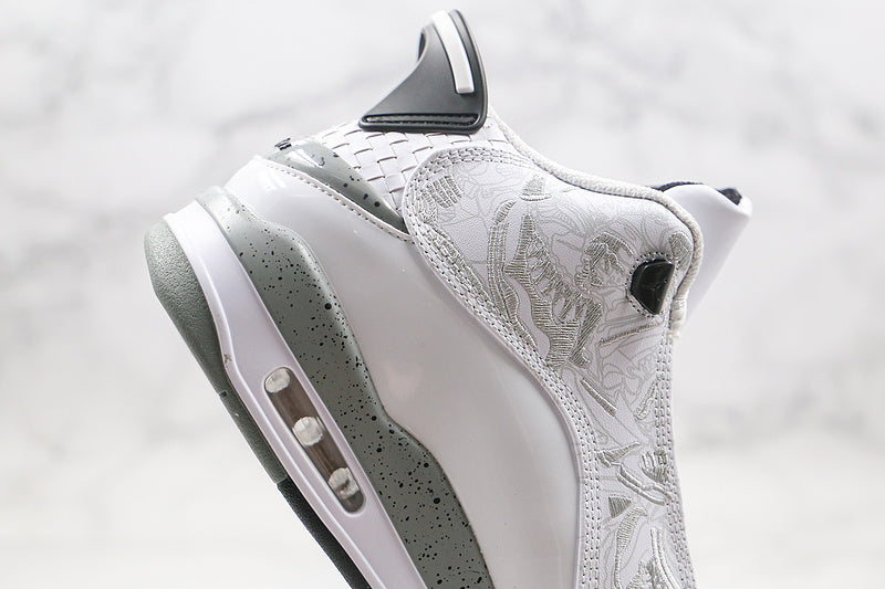 Nike Air Jordan Retro Dub Zero White Cement Sneakers