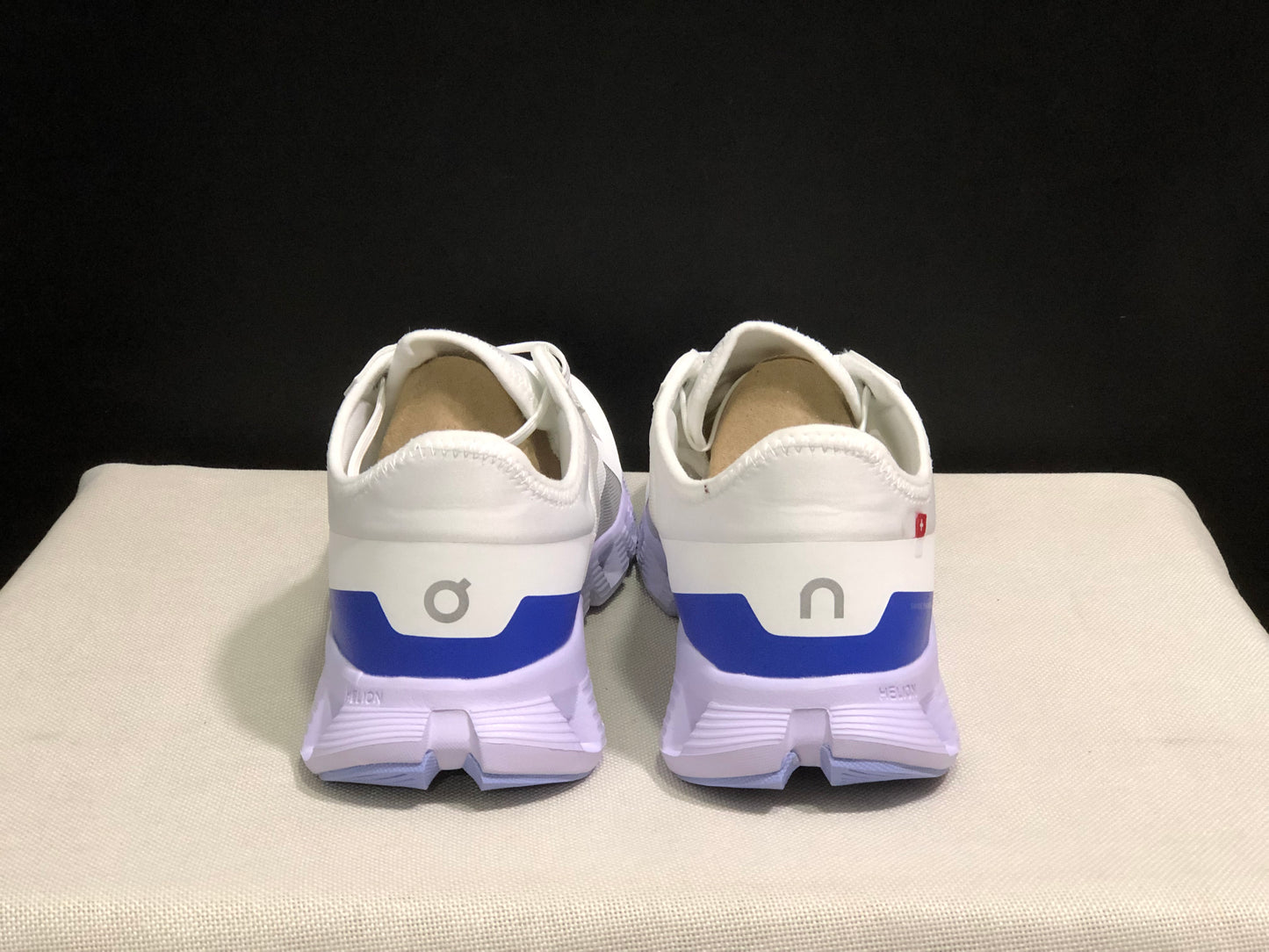 On Running Cloud X 3 AD Comfortable Wear-Resistant Training Shoes White/Light Purple