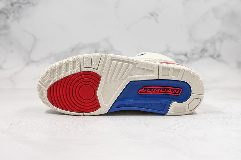 Nike Air Jordan 3 Retro International Flight 2018 White Multicolor Sneakers