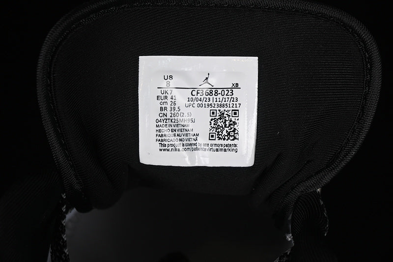 Nike Air Jordan 1 Low Black White Casual Sneakers