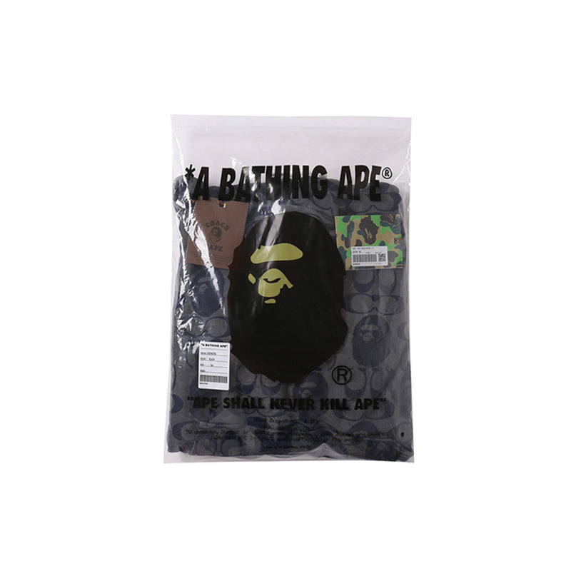 A Bathing Ape BAPE x COACH Co-Branded Hoodie Dark Blue