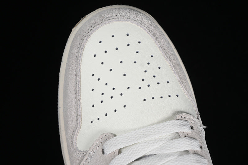 Nike Air Jordan 1 Low Brown Grey White Sneakers