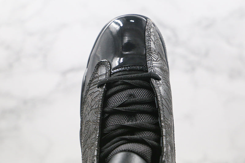 Nike Air Jordan Retro Dub Zero Pure Black Sneakers