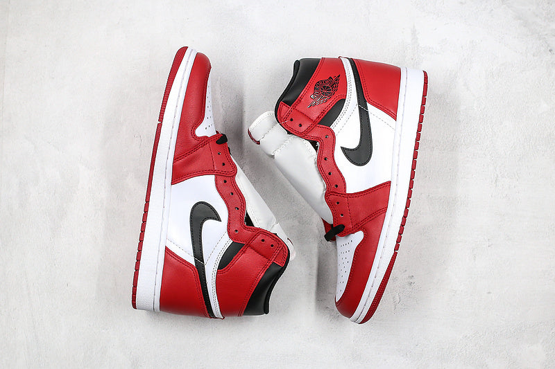 Nike Air Jordan 1 Retro High OG Red White Sneakers