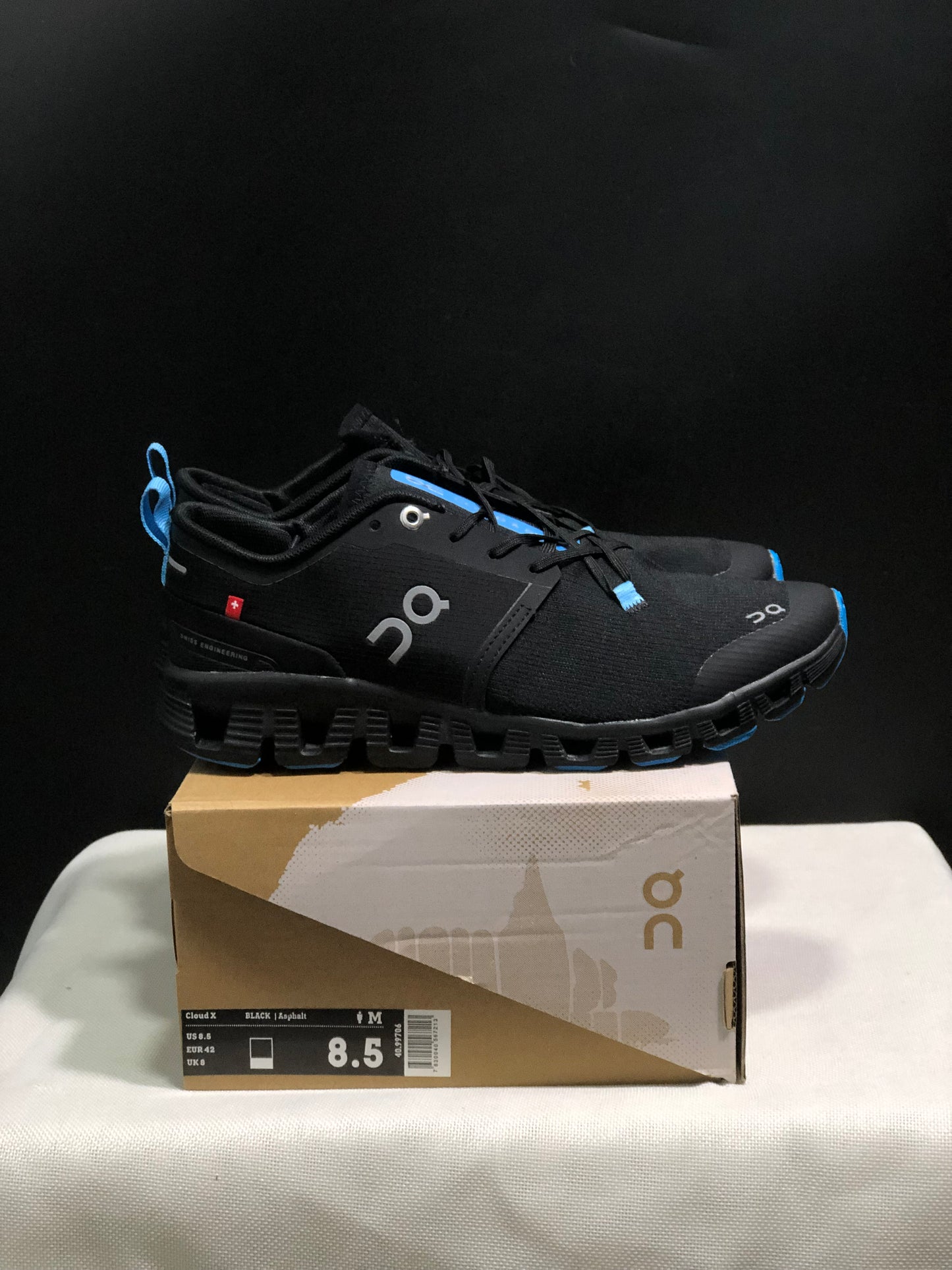 On Running Cloud X3 Shift Multi-Functional Running Shoes Black/Blue