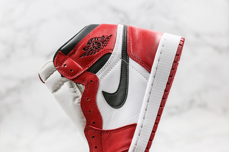 Nike Air Jordan 1 Retro High OG Red White Sneakers