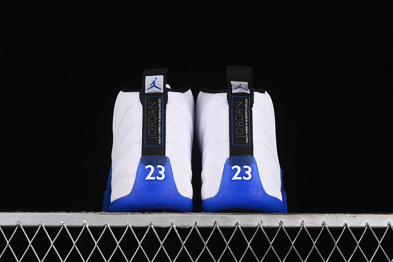 Nike Air Jordan 12 Retro Black White Game Royal Sneakers