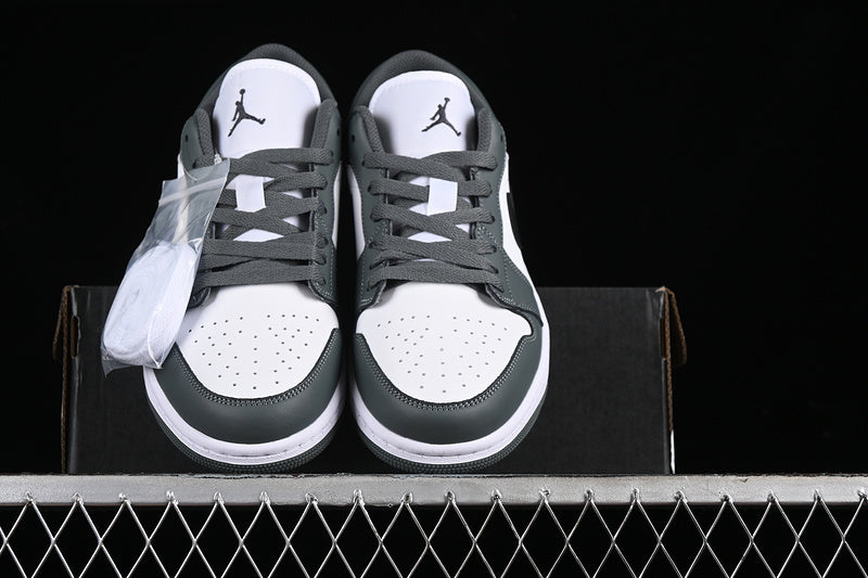 Nike Air Jordan 1 Low White Iron Grey Sneakers