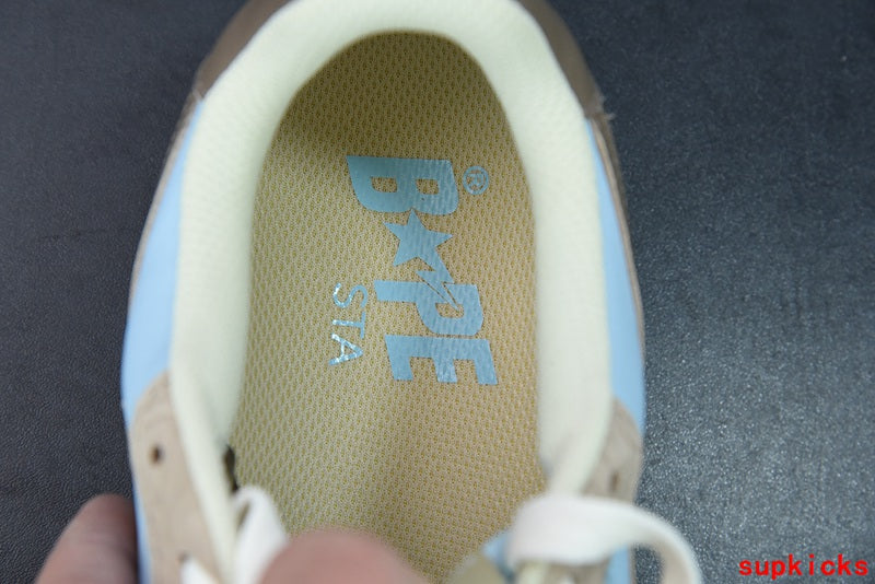 A Bathing Ape Bape Sta Low Gray Blue Black