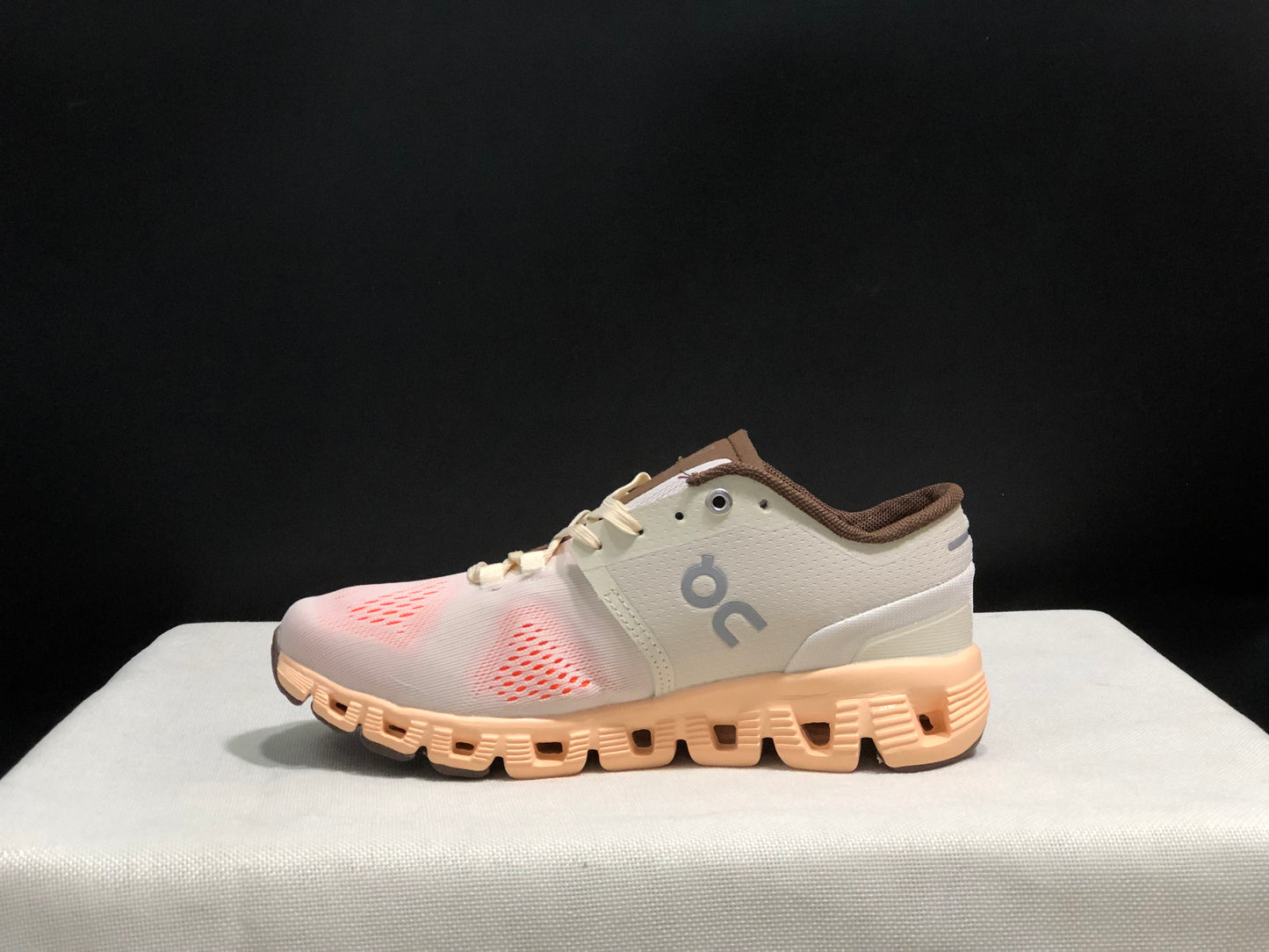 On Running Cloud X3 Shift Multi-Functional Running Shoes Ivory Grey/Light Orange