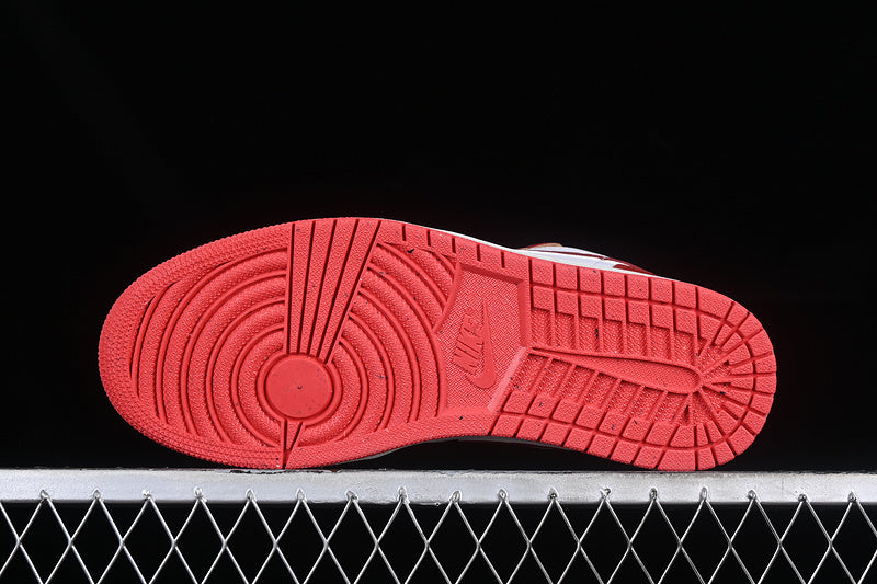 Nike Air Jordan 1 Low SE White Dune Red Sneakers
