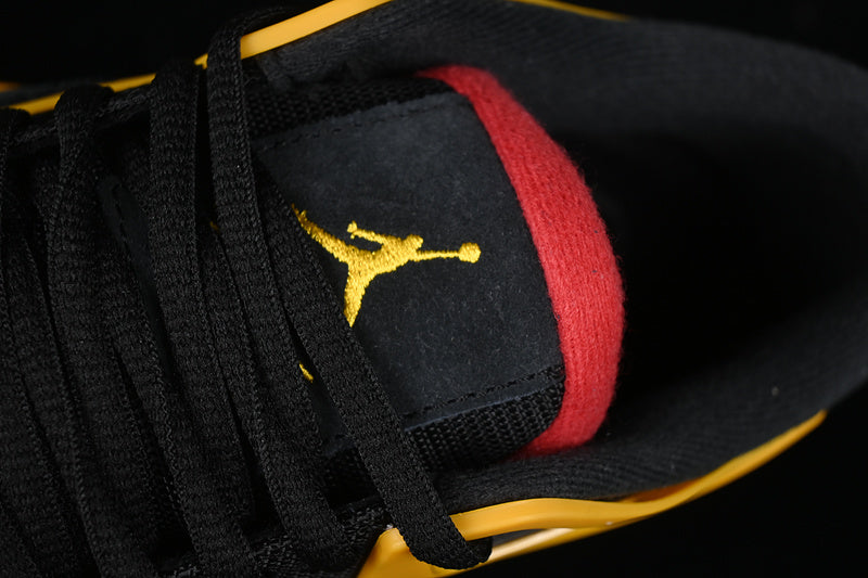 Nike Air Jordan 4 Bruce Lee Remastered Black Yellow Sneakers