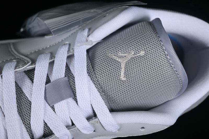 Nike Air Jordan 1 Grey White Sneakers