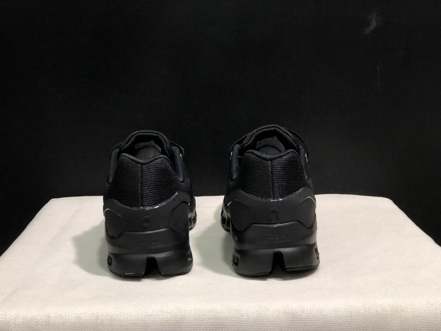 On Running Cloudstratus Breathable Support Running Shoes All Black