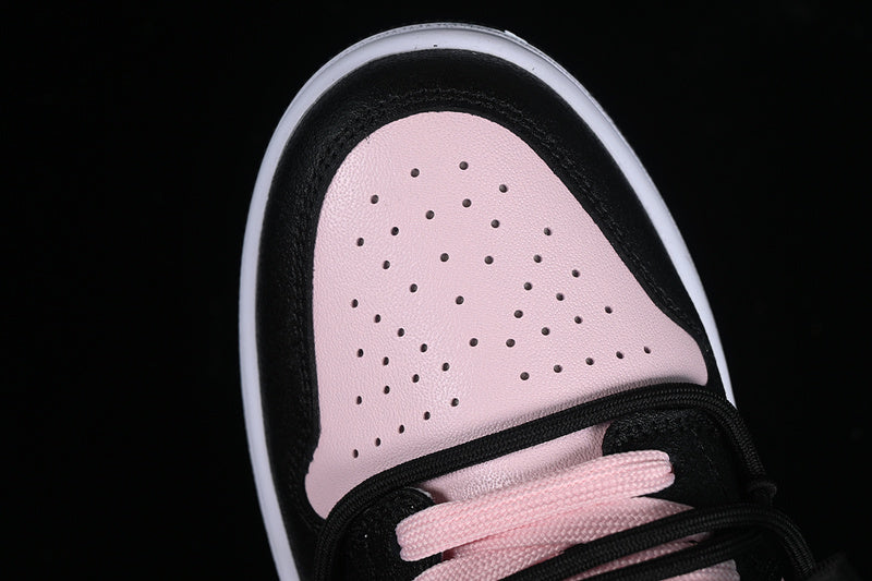 Nike Air Jordan1 Low Black Pink Sneakers