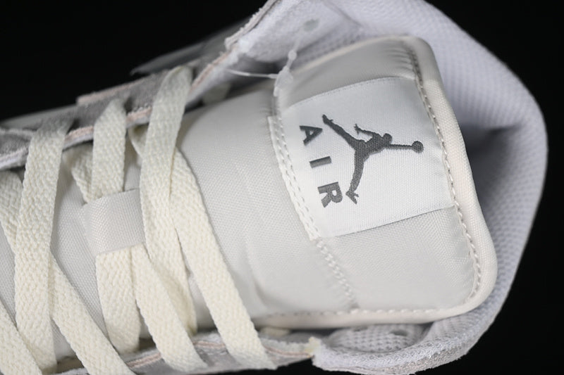 Nike Air Jordan 1 Mid Neutral Grey Sneakers