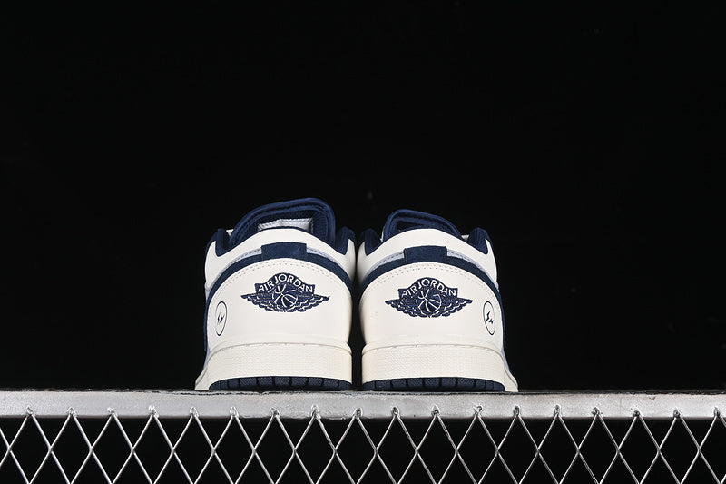 Nike Air Jordan 1 Low Wolf Grey Blue Sneakers