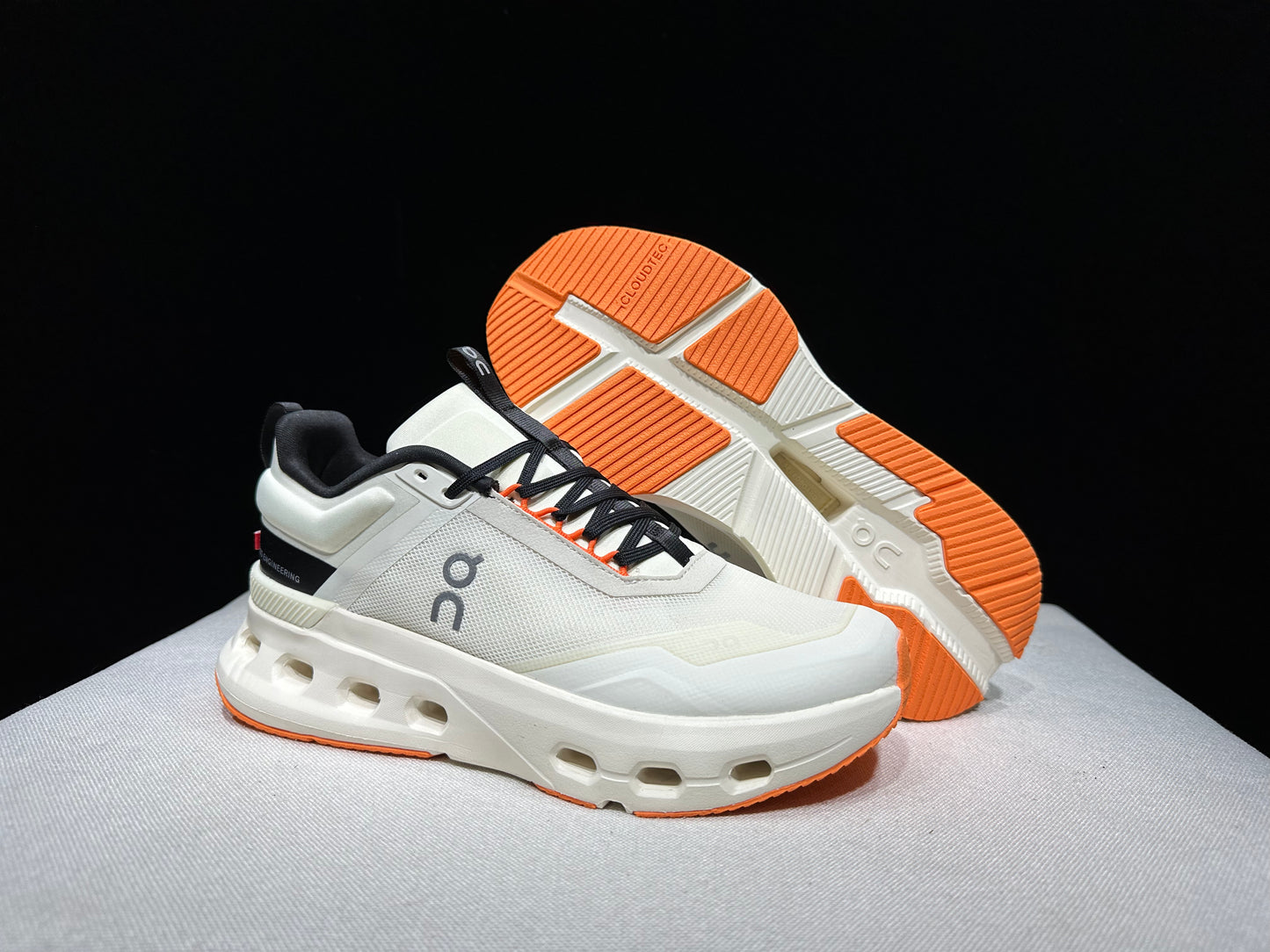 On Running Cloudnova X Comfortable Anti-Slip Running Shoes Ivory White