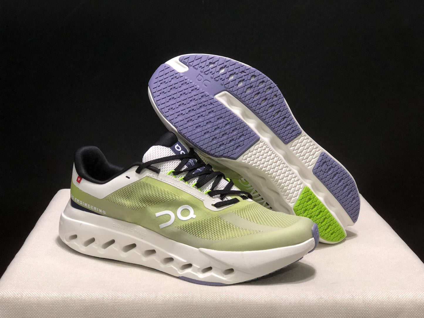 On Running Cloudsurfer Next Casual Running Shoes Kiwi/Ivory