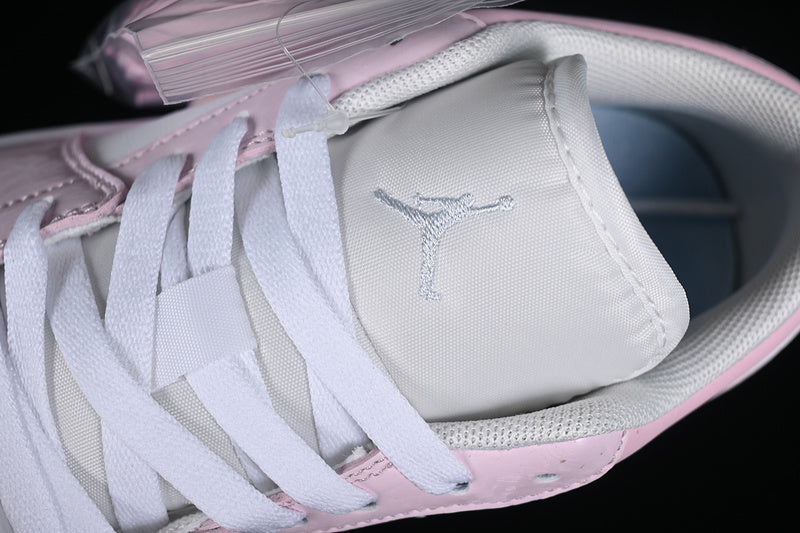Nike Air Jordan 1 Low SE GS White Ice Blue Summit Pink Sneakers