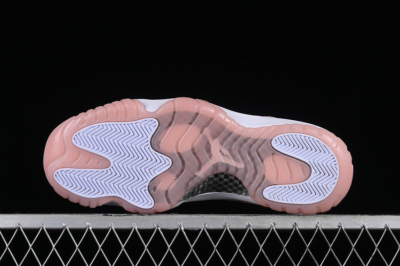 Nike Air Jordan 11 Low Legend Pin White Pink Sneakers